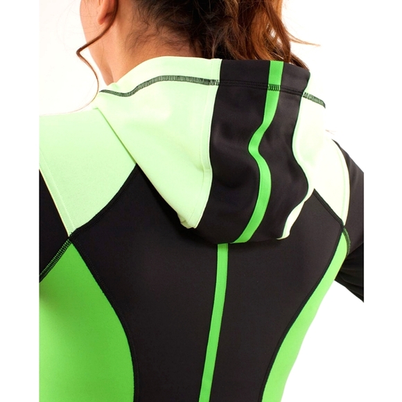 Lululemon Studio Surf Jacket Size 6 Black / Faded Zap / Frond - Picture 12 of 16